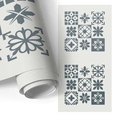 Selvklæbende folie til skab Geometriske fliser