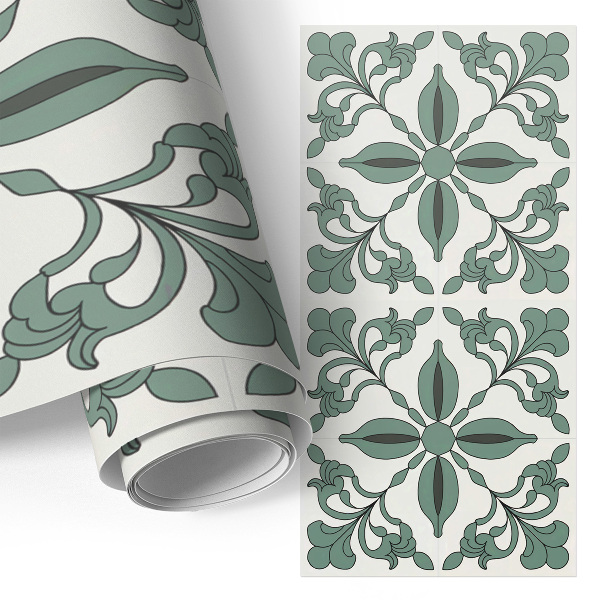 Kontaktplast Blomstermønster