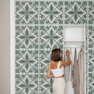 Kontaktplast Blomstermønster