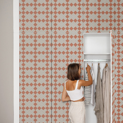 Selvklæbende folie til møbler Varmt mønster