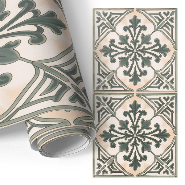 Selvklæbende folie til møbler Vintage fliser