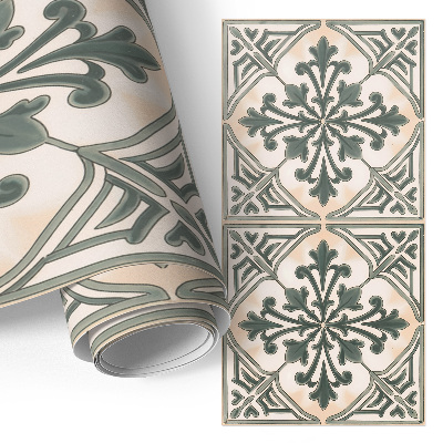 Selvklæbende folie til møbler Vintage fliser