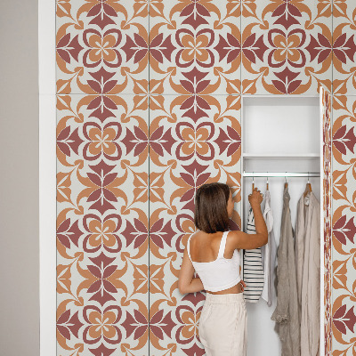 Dekorationsfolie Blomstermønster