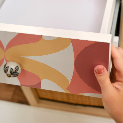 Selvklæbende folie til møbler Retrokunst
