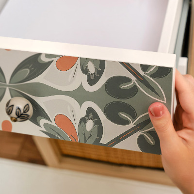 Møbelfolie Blomstersymmetri