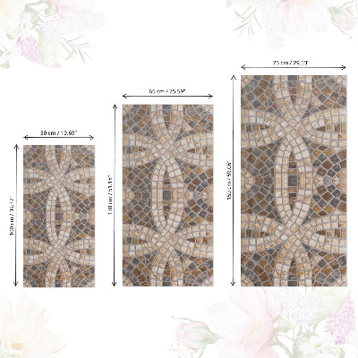 Selvklæbende folie til møbler Stenmosaik