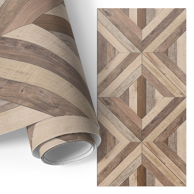 Selvklæbende folie til skab Træpuslespil