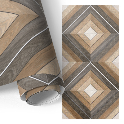 Selvklæbende folie til skabslåge Træagtig elegance