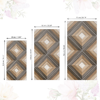 Selvklæbende folie til skabslåge Træagtig elegance