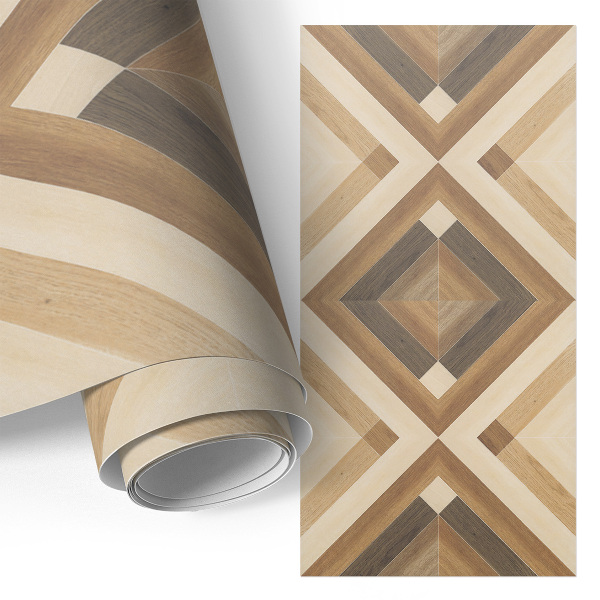 Møbelfolie Træmosaik