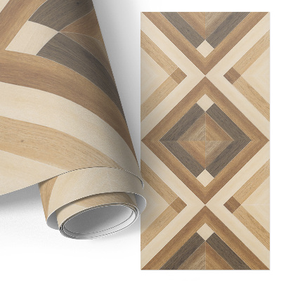 Møbelfolie Træmosaik