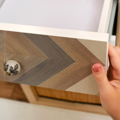 Møbelfolie Træmosaik