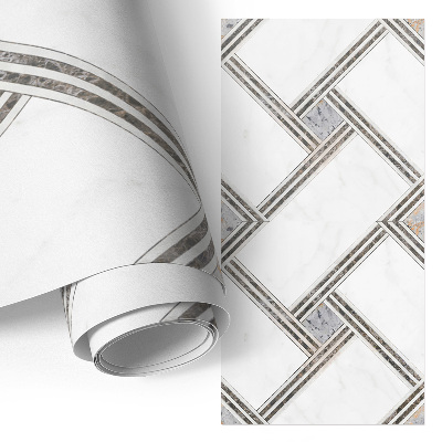 Selvklæbende folie til skab Moderne geometri