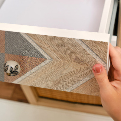 Selvklæbende folie til skabslåge Træmosaik