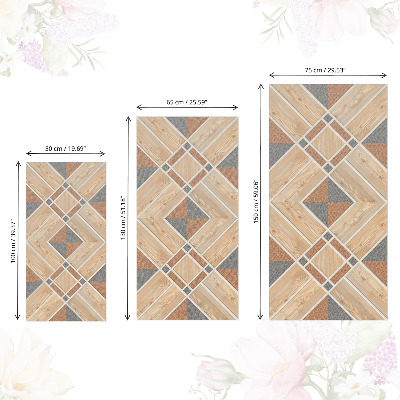 Selvklæbende folie til skabslåge Træmosaik