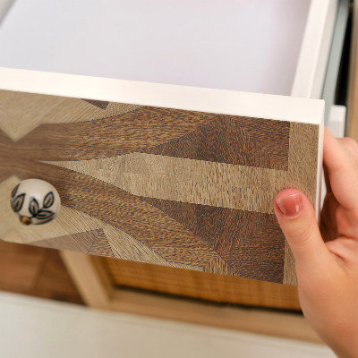 Selvklæbende folie til møbler Træhjul