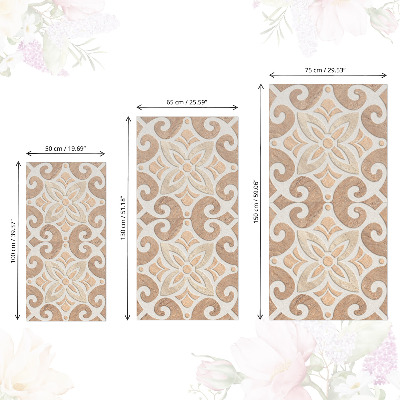 Selvklæbende folie til skab Rustikt mønster