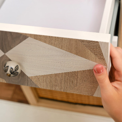 Selvklæbende folie til skabslåge Træornamenter