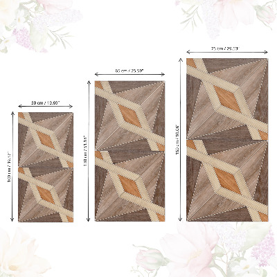 Dekorationsfolie Træmønstre