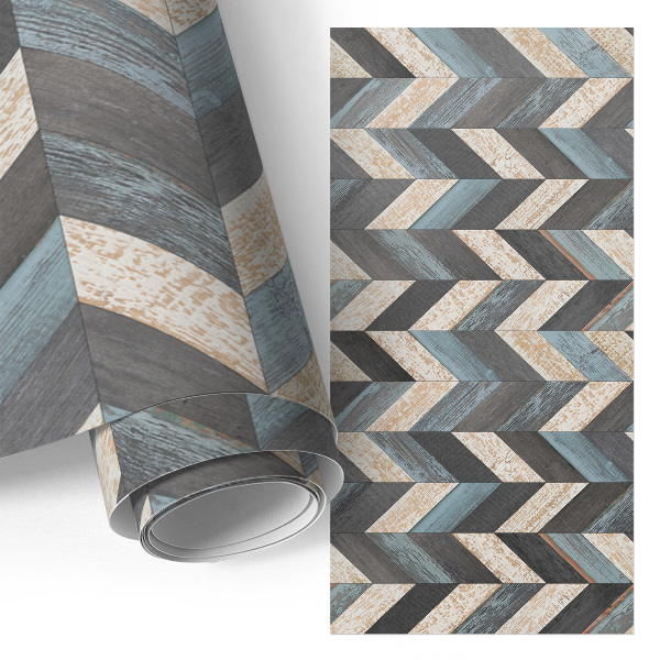 Selvklæbende folie til skab Trætekstur