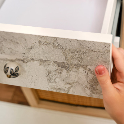 Selvklæbende folie til skab Sten tekstur