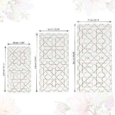 Dekorationsfolie Harmoni af mønstre