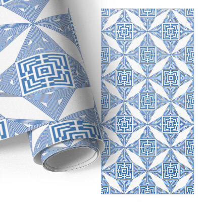 Selvklæbende folie til møbler Græsk mosaik