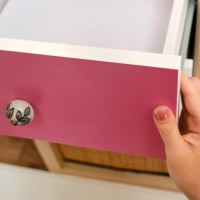 Møbelfolie Energi lyserød