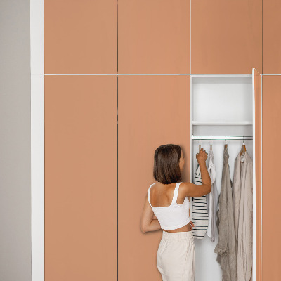 Selvklæbende folie til møbler Pastel orange