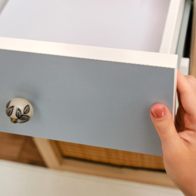 Selvklæbende folie til møbler Pastelblå