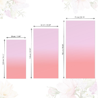 Selvklæbende folie til skabslåge Lyserød gradient