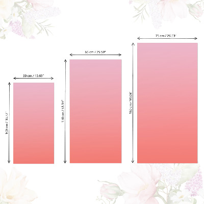 Dekorationsfolie Varm gradient