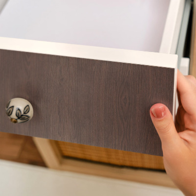 Selvklæbende folie til møbler Trætekstur