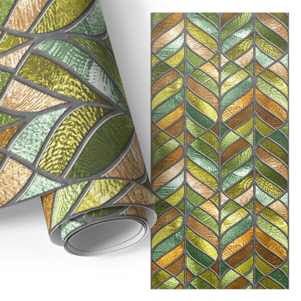 Dekorationsfolie Farvede glasblade