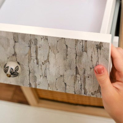 Selvklæbende folie til skabslåge Trætekstur