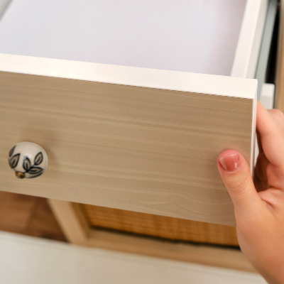 Dekorationsfolie Beige ringe