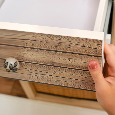 Selvklæbende folie til møbler Trætekstur