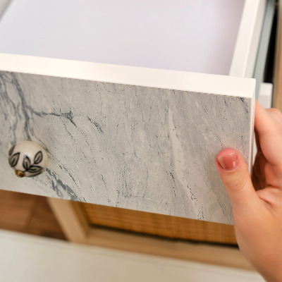 Selvklæbende folie til skab Marmor elegance