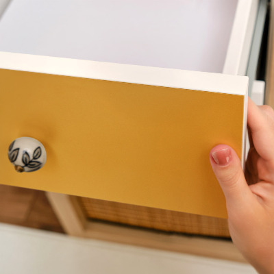 Dekorationsfolie Livlig orange