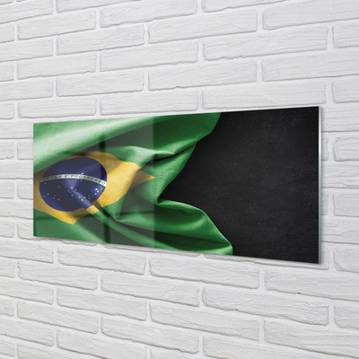 Glas billede Brasiliansk flag