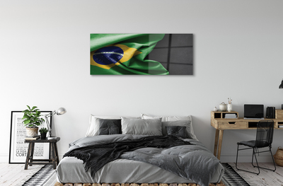 Glas billede Brasiliansk flag