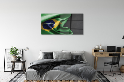 Glas billede Brasiliansk flag