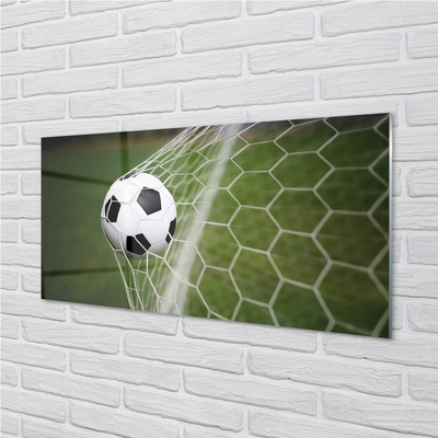 Billede glas Fodbold