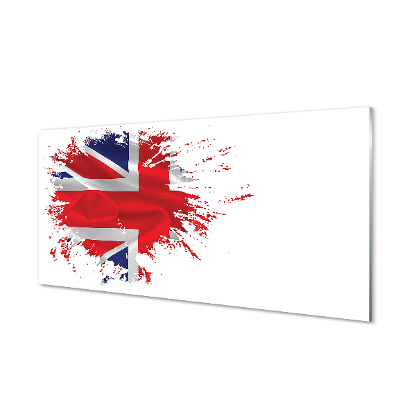 Billede på glas Storbritanniens flag