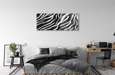 Billede glas Zebra pels