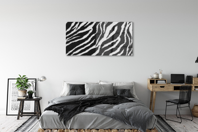 Billede glas Zebra pels