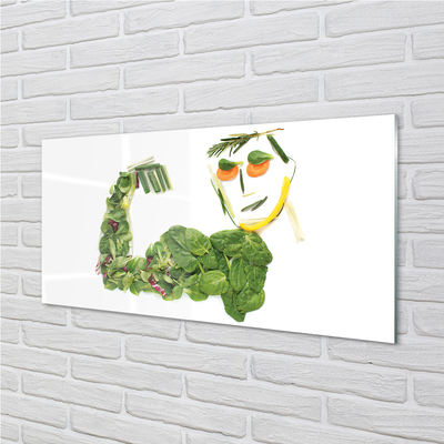 Billede glas Vegetabilsk figur