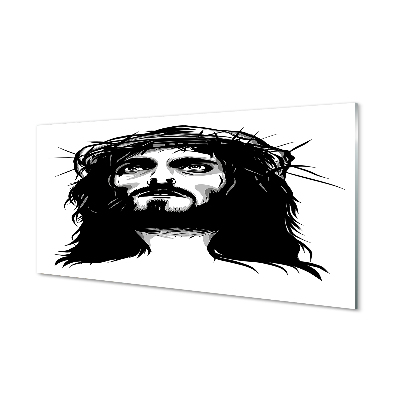 Billede i glas Illustration af Jesus