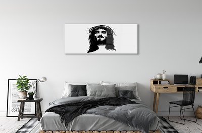 Billede i glas Illustration af Jesus