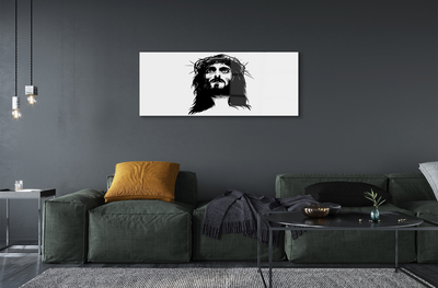 Billede i glas Illustration af Jesus